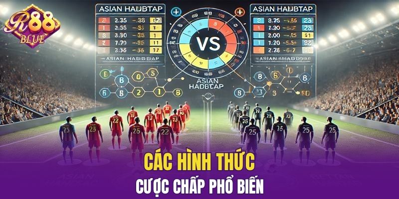 Các hình thức cược chấp phổ biến