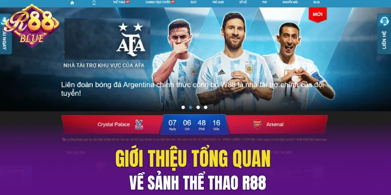 Giới thiệu tổng quan về sảnh thể thao R88
