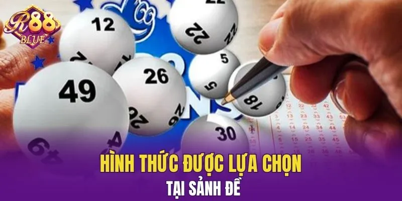 Hình thức được lựa chọn tại sảnh đề