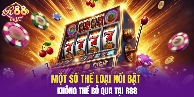 Một số thể loại nổi bật không thể bỏ qua tại R88
